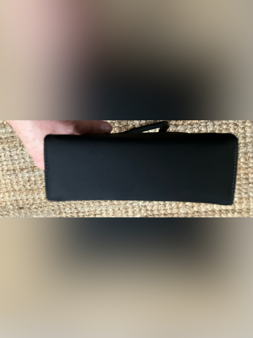 Vintage Cabrelli Black Mini Trapezoid Evening Bag Purse - Made in Canada - Picture 5 of 5